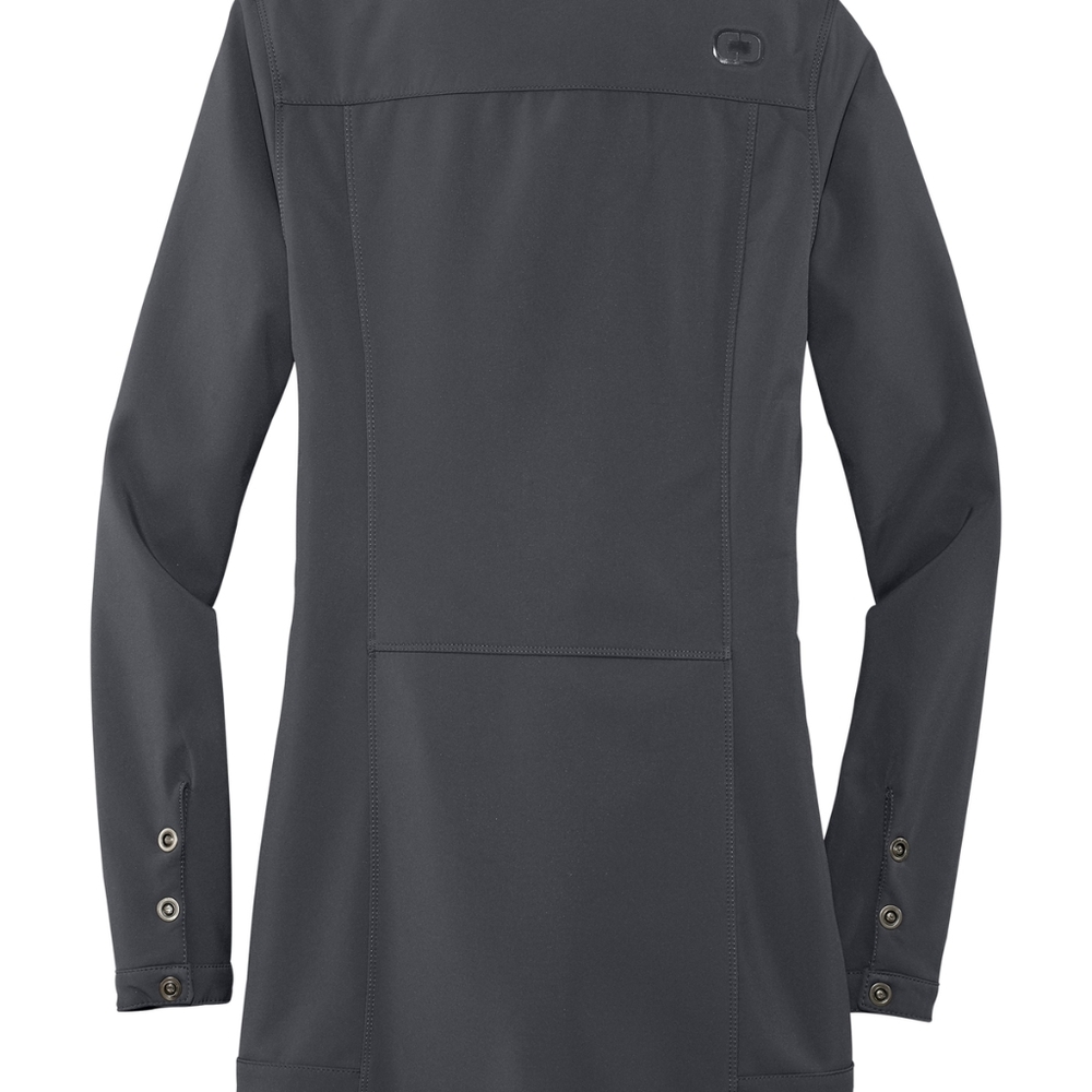 OGIO Women's Trench Coat - Dark Gray